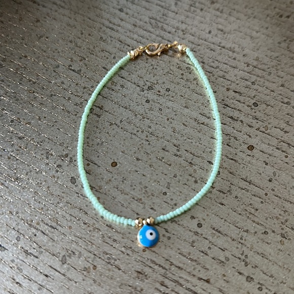 🛍️SALE🛍️ Handcrafted Evil Eye Anklet 🧿 - Picture 2 of 2
